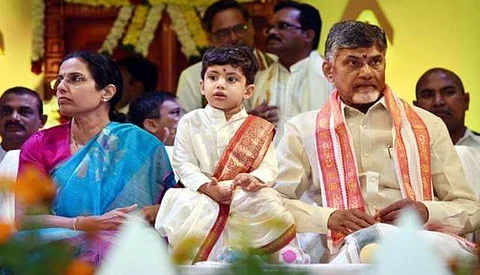 Chandrababu Naidu’s 3-year-old Grandson Richer by 16 crores