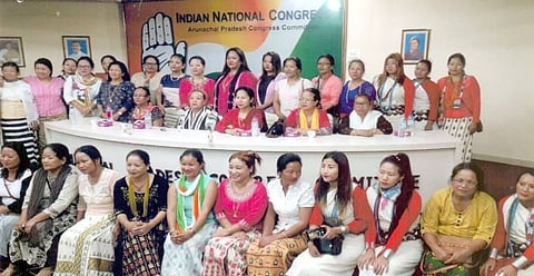 Arunachal Pradesh Mahila Congress Committee (APMCC) campaigning reaches Taawang