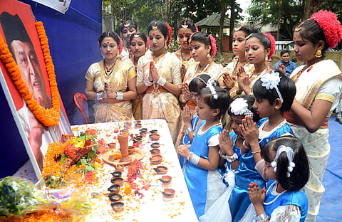 Assam remembers Dr Bhupen Hazarika on his 7th death anniversary