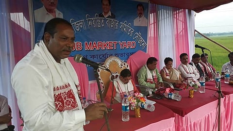 Foundation stone of a new Market Sub-Yard laid in Hailakandi district