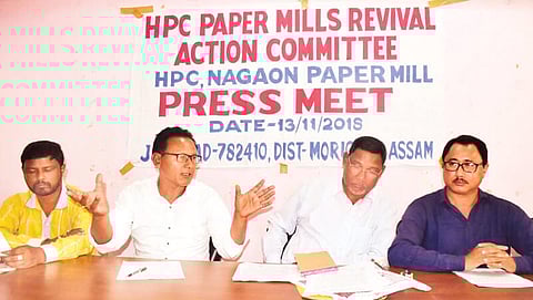 HPC Paper Mills Revival Action Committee calls for 12-hour middle Assam bandh on Nov 22