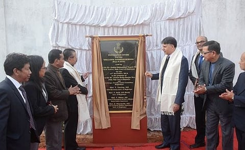 Chief Justice of Meghalaya Mir lays foundation of Juvenile School