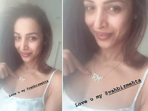 Malaika Arora Wears A Pendant With AM Initials: Is It A Hint of Her Relationship Announcement With Arjun Kapoor?