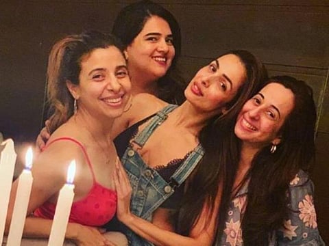 Malaika Arora looks Stunning At Thanksgiving Party With Her Girl Gang