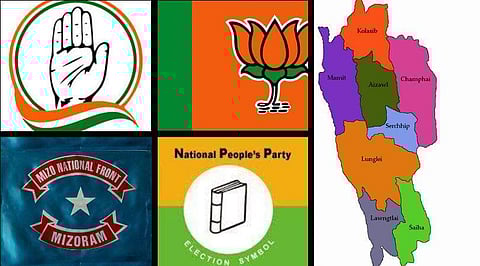 Mizoram vote on Wednesday; polling begins at 7 am