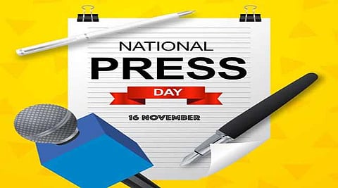 Celebrating National Press Day in India