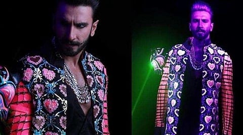 Ranveer Singh Flaunts Manish Arora Design for Celebratory Dinner
