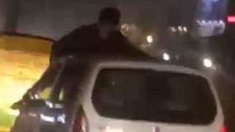 Miraculous Escape for Purchase Manager in a Road Rage Incident at Sahibabad