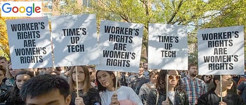 Google Employees in San Francisco Join Worldwide Walkout