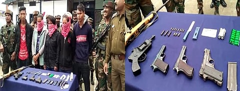 Five Hardcore NDFB(S) cadres apprehended by Security forces in Arunachal Pradesh