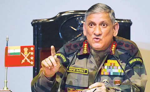Army chief Bipin Rawat visits ITBP troopers in Uttarakhand