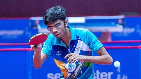 Paddler Manav Vikash Thakkar assures U-21 singles bronze in Belarus Open