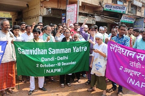 Samvidhan Samman Yatra 2018, Reaches Nagaland
