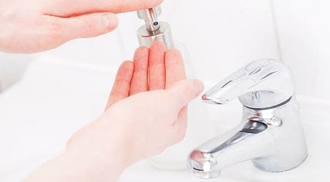 Washing materials distributed by Rotary Club of Green Land Silchar