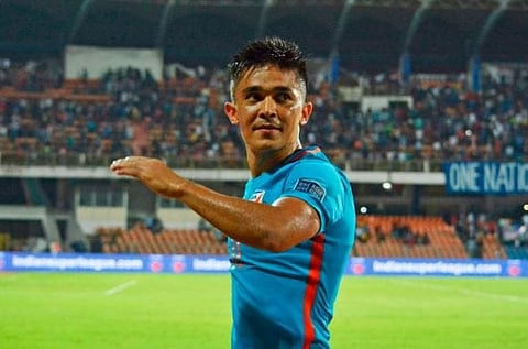 All eyes on Sunil Chhetri as Bengaluru face Delhi