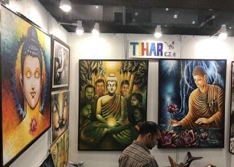 India Art Festival displays art by Tihar inmates, disabled