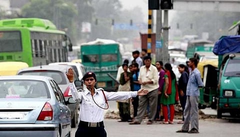Competitions on traffic awareness in Meghalaya