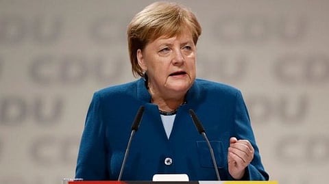 Angela Merkel bids emotional farewell to Christian Democrats party
