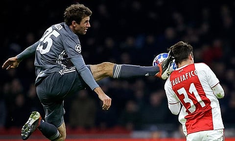 Bayern’s Forward Muller Apologises to Tagliafico