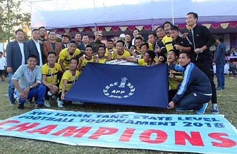 Arunachal Pradesh Police claim maiden Tadar Tang Football title