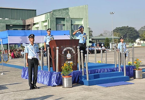 Air Commodore Tejpal Singh takes charge of Air Force Station Tezpur