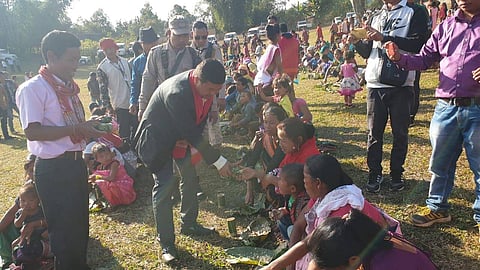 CEM Tuliram Ronghang visits Murap village