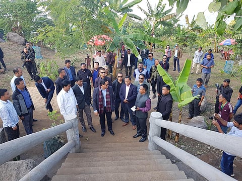 Meghalaya CM Conrad K Sangma visits Rongma Gitil Eco-tourism destination