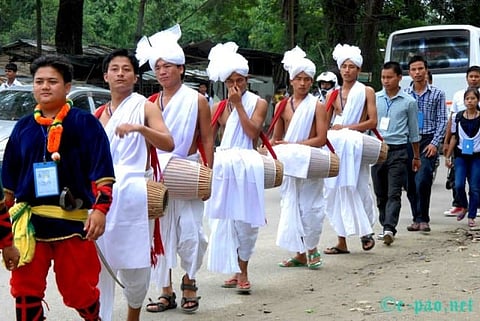 Lai Khuta of North East Cultural Festival Erected