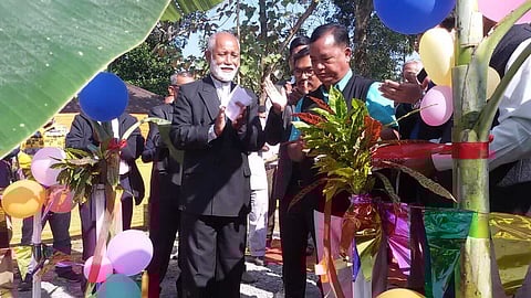 Foundation stone of guest house-cum-hostel of National Boro Christian Council laid