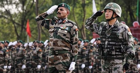 India-China military drill concludes At Umroi Military Station