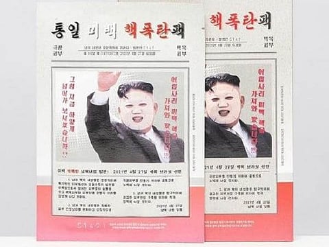 Kim Jong-un Face Mask Stirs Controversy