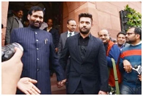 Lok Janshakti Party to contest 6 Lok Sabha Seats in Bihar