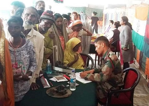 Assam Rifles Organized A Free Medical Camp At Laboc in Pailapool