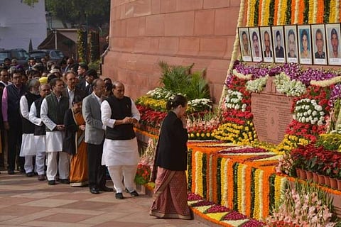 Homage to Parliament Attack Victims