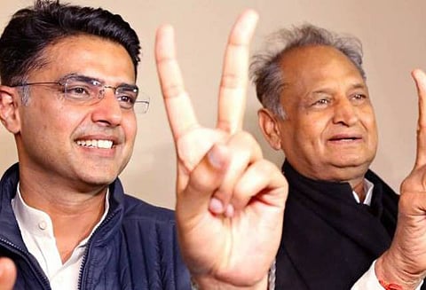 Scindia, Gehlot, Pilot meet Rahul Gandhi