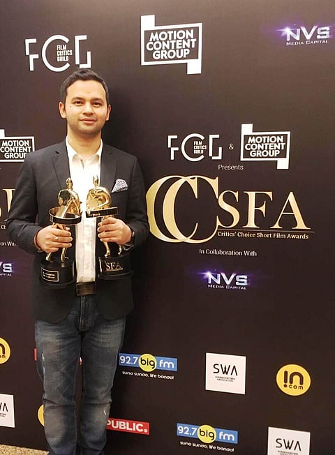 English language fantasy short film The Black Cat achieves another milestone