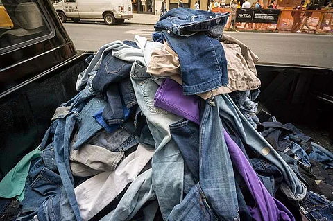 Turn Your Old, Unwanted Clothes into Building Materials