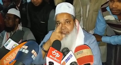 AIUDF Supremo Badruddin Ajmal threatens TV journo of dire consequences in South Salmara
