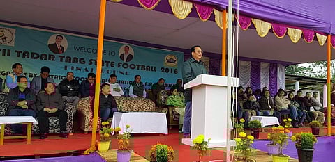 Final round of Tadar Tang Football Begins in Arunachal