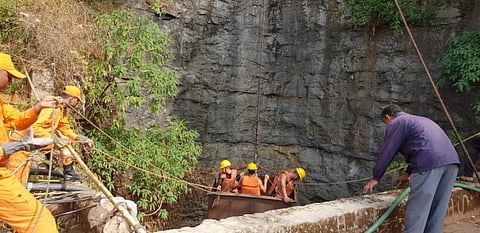Indian Navy joins rescue operations in Meghalaya, 10 high powered pumps taken to mining site
