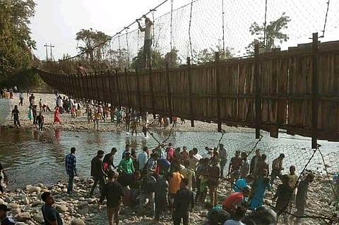 48 injured as bridge collapses in Arunachal
