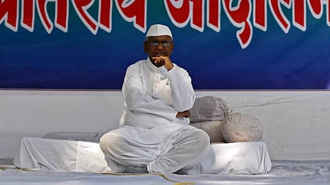 Anna Hazare launches hunger strike for Lokpal