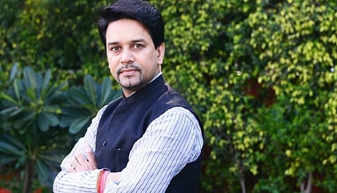 Anurag Thakur honoured with Sansad Ratna Award