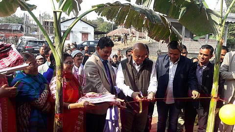 BTC Chief Hagrama Mohilary Inaugurates AAGSU Guest House At Udalguri