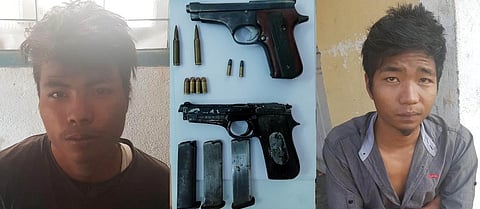 Two NSCN (R) cadres apprehended at Kharsang in Arunachal Pradesh
