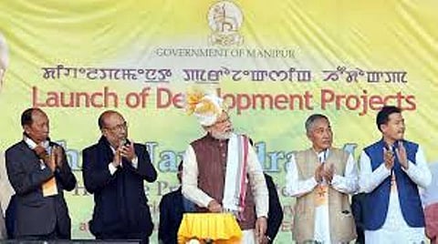 PM Narendra Modi Inaugurates Huge Infrastructure Projects At Moreh and Imphal
