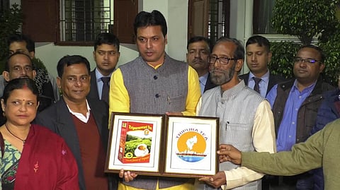 Tripura government unveils official logo for its tea