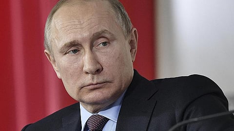 Russian President Vladimir Putin signs law moving end day of WWII to September 3