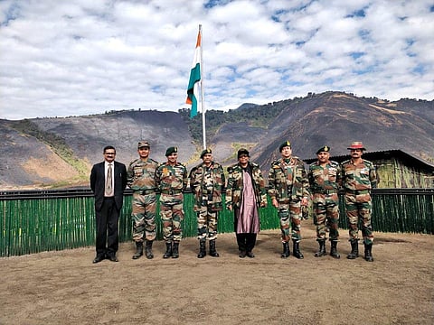 Defence Minister Nirmala Sitharaman visits forward areas along India-China Border in Dibang Valley of Arunachal Pradesh