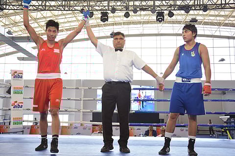 Assam boxer Lovlina Borgohain Wins Gold In Elite Boxing